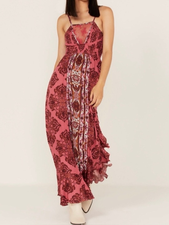 Free People Dresses & Skirts - Free People That Moment Slip Maxi Dress Sz Lg. NEW